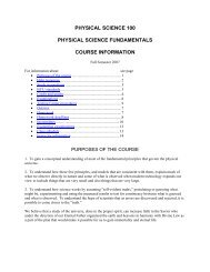 physical science 100 physical science fundamentals course ...