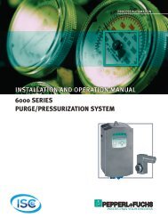 6000 Series Purge/Pressurization System - ISC Enclosure Cooling