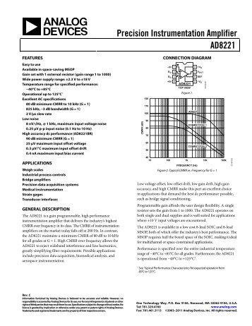 AD8221 (Rev. C) - Analog Devices