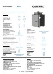 FICHE TECHNIQUE : RM 36T - Sdeec