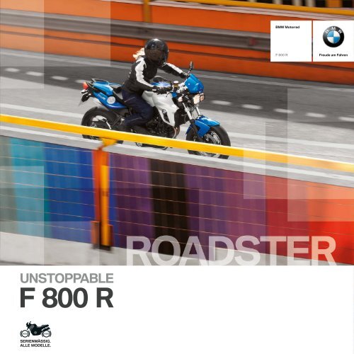 Katalog F 800 R - BMW Motorrad in Berlin von Riller & Schnauck