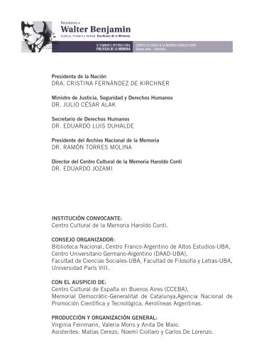 Programa - Bicentenarios - DAAD