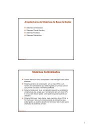 Introdução às Bases de Dados Paralelas e Distribuídas