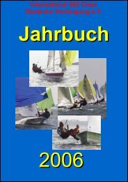 Jahrbuch 2006 als PDF - Deutsche 505er Klassenvereinigung