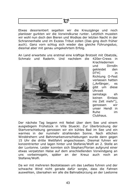 Jahrbuch 2006 als PDF - Deutsche 505er Klassenvereinigung