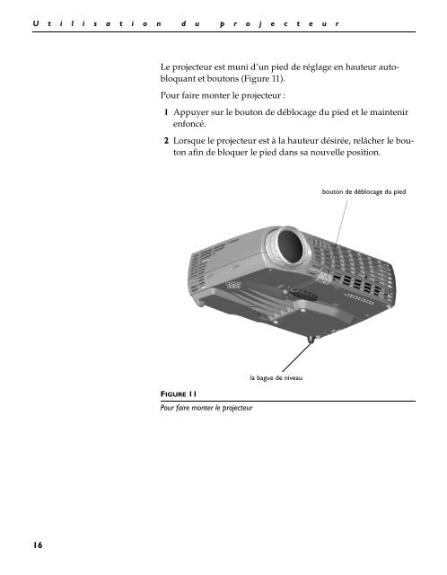 TÃ©lÃ©charger le manuel d'utilisation Infocus LP70 - Lampe ...