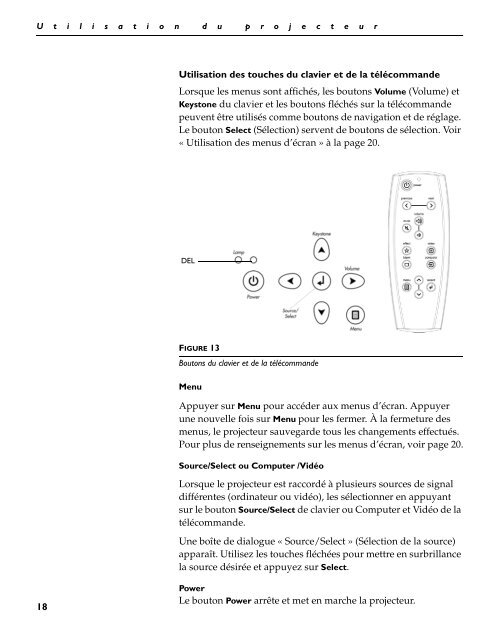 TÃ©lÃ©charger le manuel d'utilisation Infocus LP70 - Lampe ...