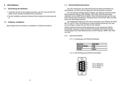 Benutzerhandbuch Mini-J P-RT 4.5, 6 & 10 kVA ... - AdPoS USV