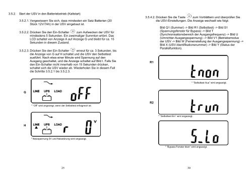 Benutzerhandbuch Mini-J P-RT 4.5, 6 & 10 kVA ... - AdPoS USV