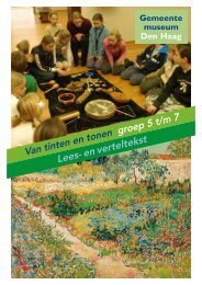 Van tinten en tonen groep 5 t/m 7 Lees- en verteltekst