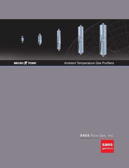 MicroTorr - SAES Pure Gas