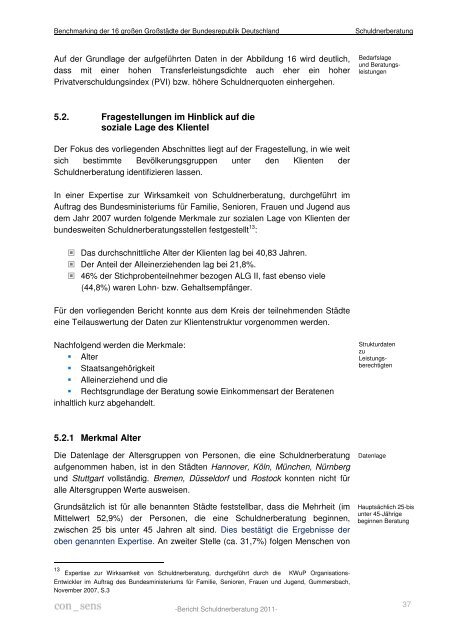 Bericht - Verein Schuldnerhilfe Essen