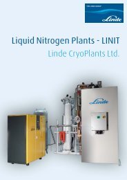 Liquid Nitrogen Plants - LINIT - Linde-India