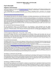 Fach Informatik - FernUniversität in Hagen