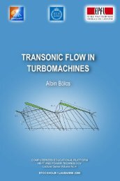 transonic flow in turbomachines