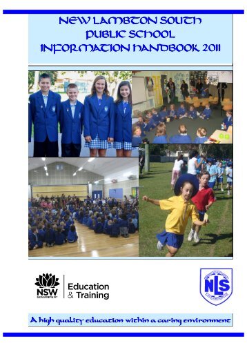 Information Book 2011 - New Lambton South PS Main Page - NSW ...