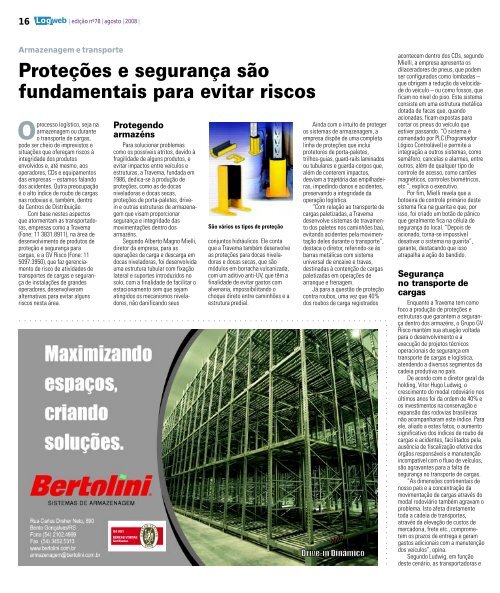 EdiÃ§Ã£o 78 download da revista completa - Logweb