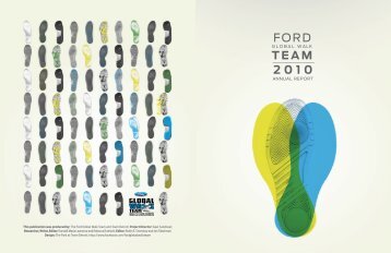 2010 Ford Global Walk Team Final Results - JDRF