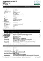 COLLO GmbH Sicherheitsdatenblatt 1907/2006/EG - DE Luneta ...