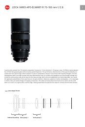 Vario-Apo-Elmarit-R 70-180 mm f/2.8 Technical ... - Leica Camera AG