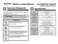 Important Safeguards INSTALLATION MANUAL AUTOMATIC ...