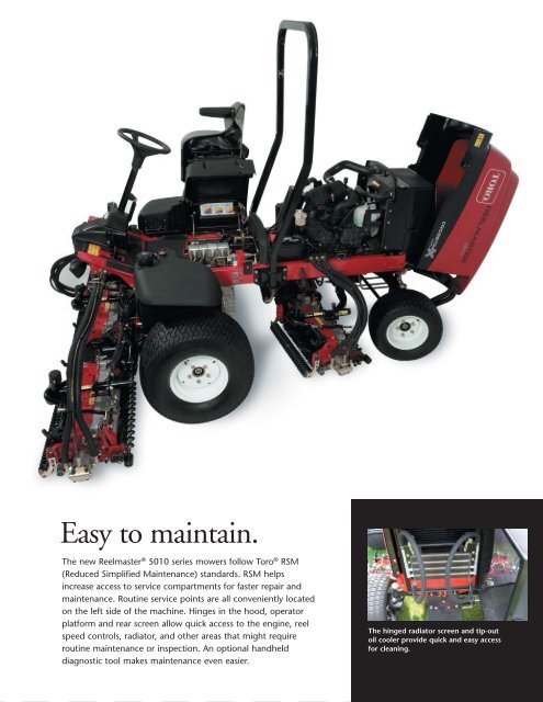 Reelmaster 5010 series - Reinders.com