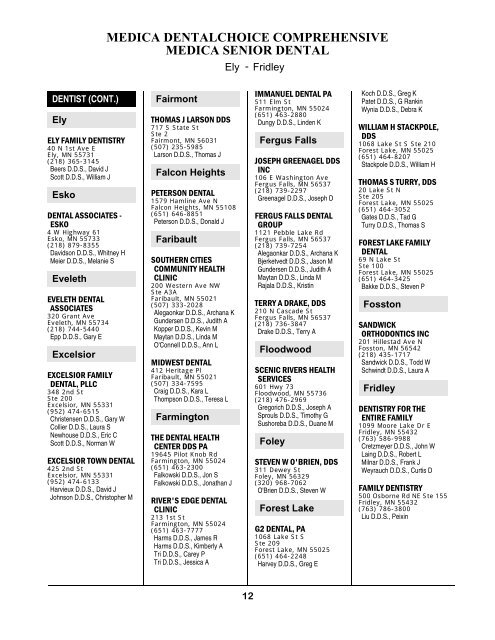 Medica DentalChoice Comprehensive