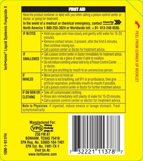 Label 11378 Liquid Systemic Fungicide II Approved 09 ... - Fertilome