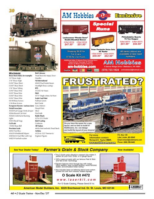 1 - O Scale Trains Magazine Online