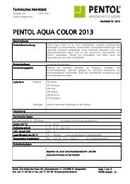 pentol aqua color 2013 pentol aqua color 2013 - bei FEYCO