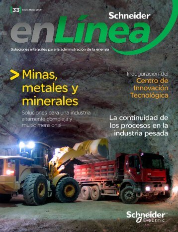 Minas, metales y minerales - Schneider Electric