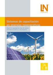 Sistemas de capacitación en energías regenerativas - Lucas-Nülle