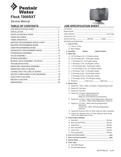 Fleck 7000 SXT User Manual.pdf - aQuatell