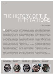 THE HISTORY OF THE FIFTY FATHOMS - TimeZone