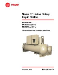 Series r helical rotary liquid chillers - Surplus Used Equipment