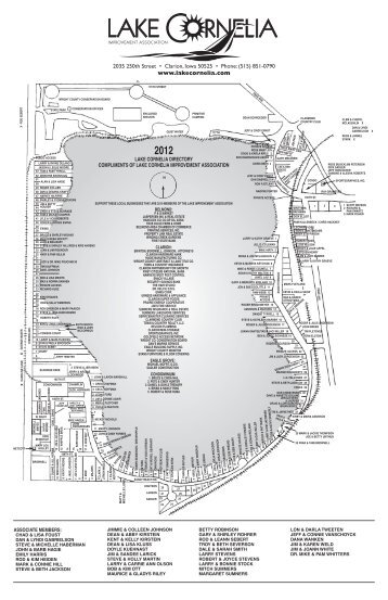2012 - Lake Cornelia Improvement Association