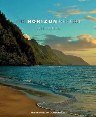 Horizon Report - The New Media Consortium