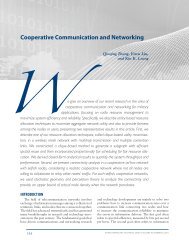 Cooperative Communication and Networking - The Johns Hopkins ...