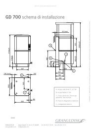 GD 700 schema di installazione - Granuldisk