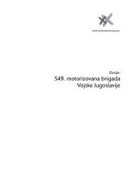 Dosije: 549. motorizovana brigada Vojske Jugoslavije - CEAS