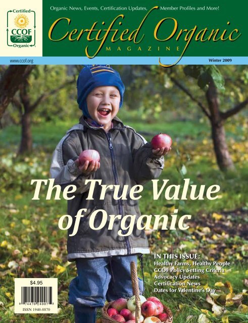 The True Value of Organic - CCOF