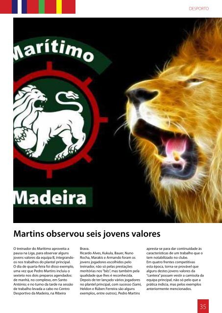Boletim Comunidades n.Âº 13 - Madeira no Mundo - Governo ...