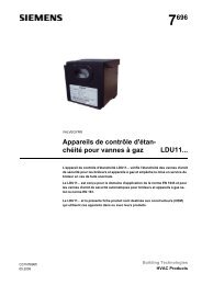 7696 Appareils de contrôle d'étan- chéité pour vannes à gaz LDU11...