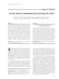 Uso de Stents no Tratamento da CoarctaÃ§Ã£o da Aorta