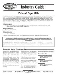 Pulp and Paper Mills Industry Guide 1448 PDF Document - SKC Inc.