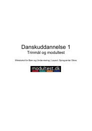 Danskuddannelse 1