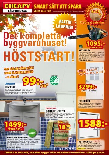 Det kompletta byggvaruhuset! - Cheapy