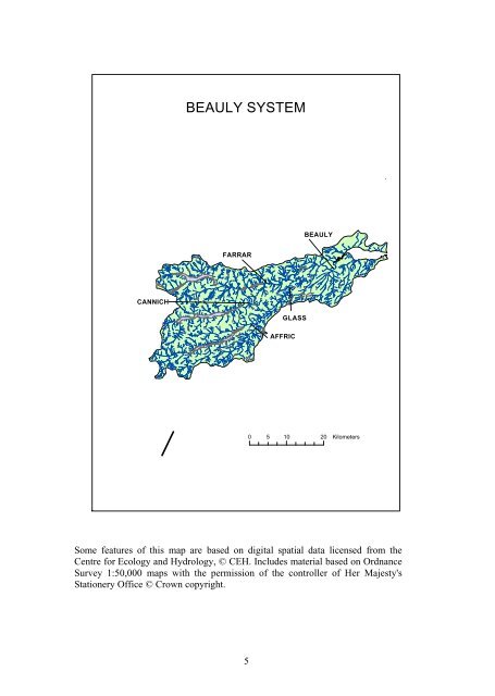 BEAULY SYSTEM FISH AND FISHERY ACTION PLAN ... - RAFTS