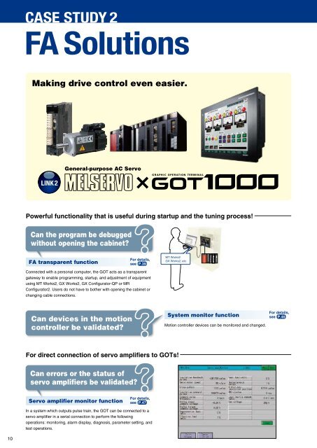 Mitsubishi Graphic Operation Terminal GOT1000 ... - Omni Ray AG