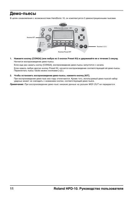 HPD-10 - Roland